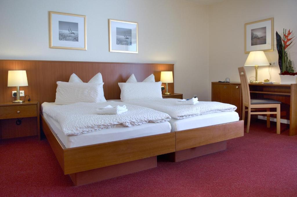 Hotel Hafen Buesum Номер фото