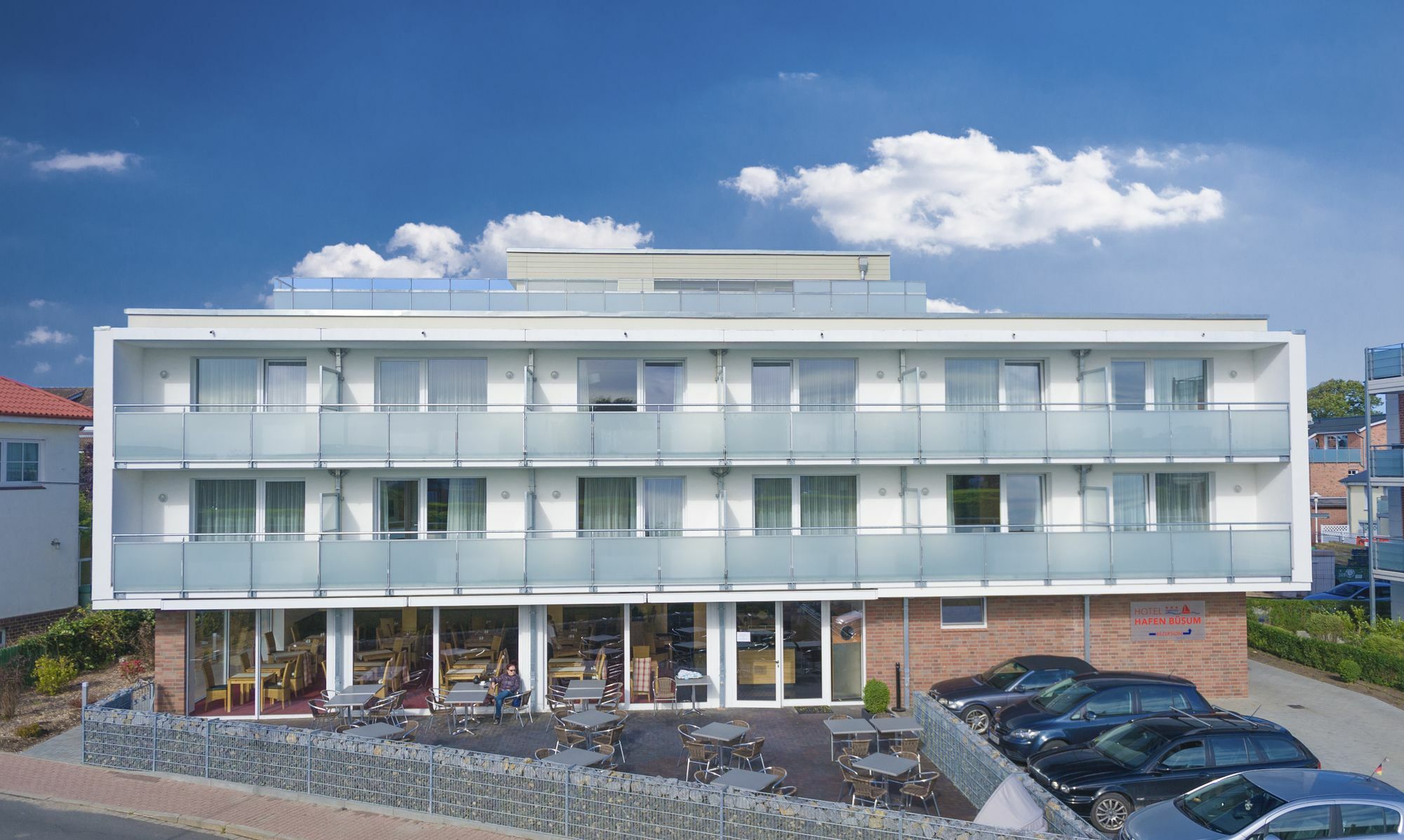 Hotel Hafen Buesum Экстерьер фото